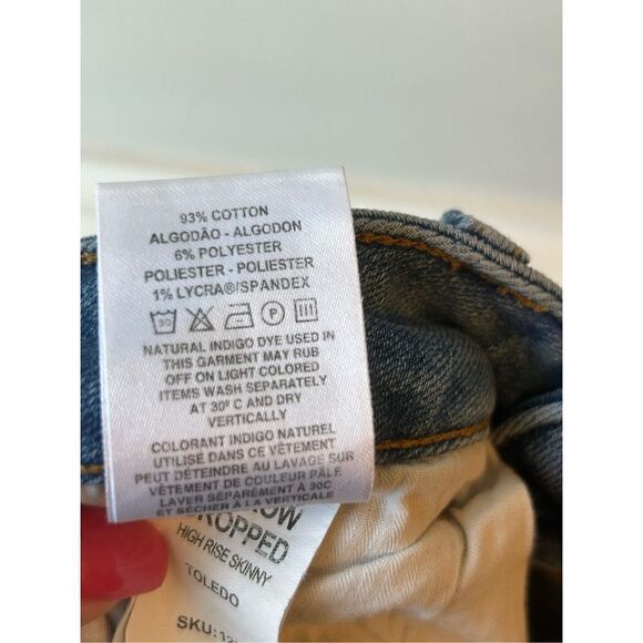 DL1961 Cropped Skinny size 28 - Picture 8 of 9